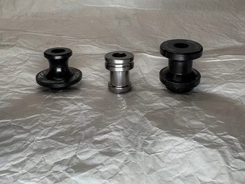 3種のスタンドフックを側面から並べた比較